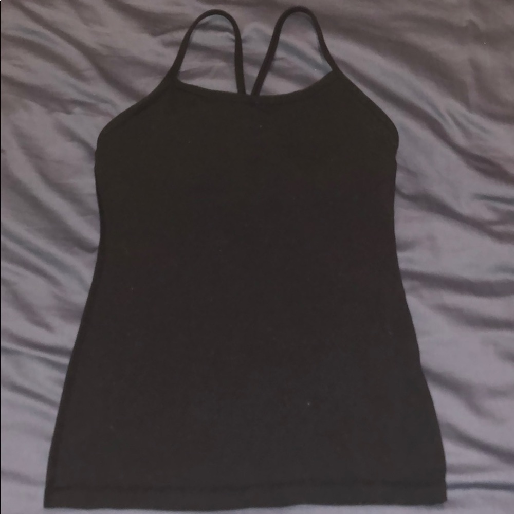 Lululemon black power y size 4
